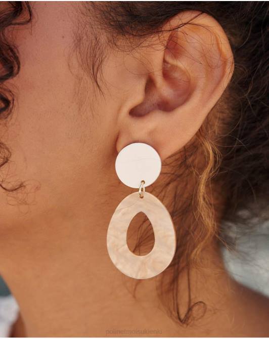 Kolczyki akrylowe Narta nagiPolin et moi Akcesoria 0TTF369