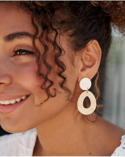 Kolczyki akrylowe Narta nagiPolin et moi Akcesoria 0TTF369