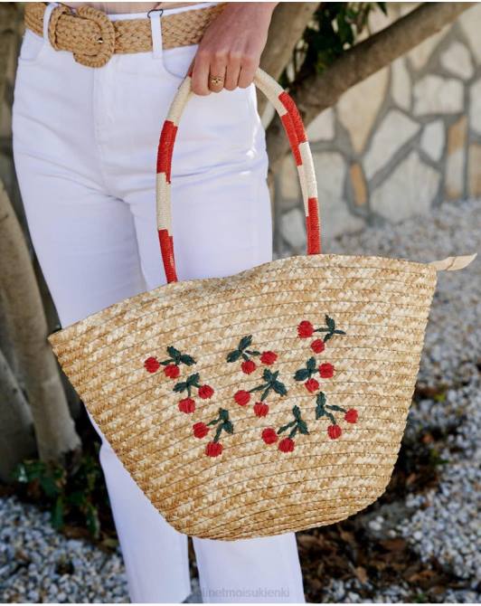 okrągła torba Kia wiśniaPolin et moi Akcesoria 0TTF398