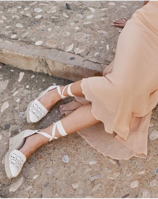 Aime na szydełku alpargata surowyPolin et moi obuwie 0TTF512