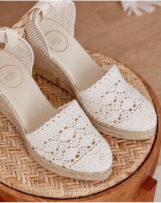 Aime na szydełku alpargata surowyPolin et moi obuwie 0TTF512