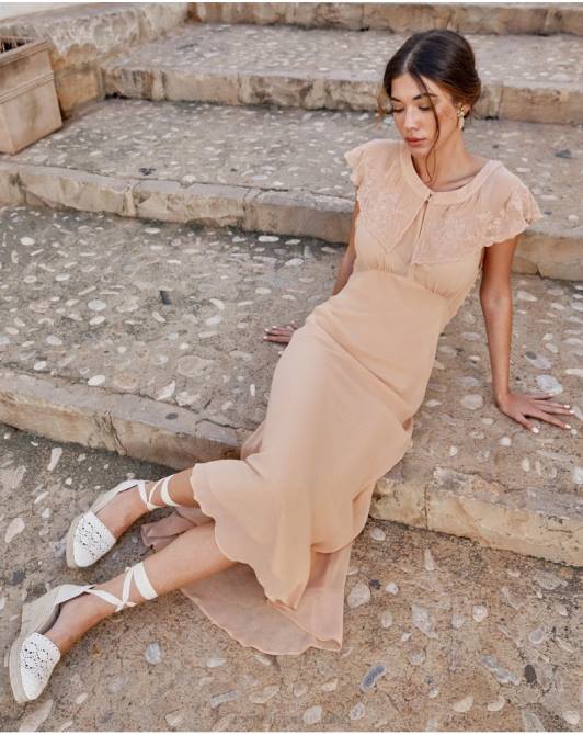 Aime na szydełku alpargata surowyPolin et moi obuwie 0TTF512