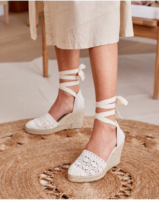 Aime na szydełku alpargata surowyPolin et moi obuwie 0TTF512