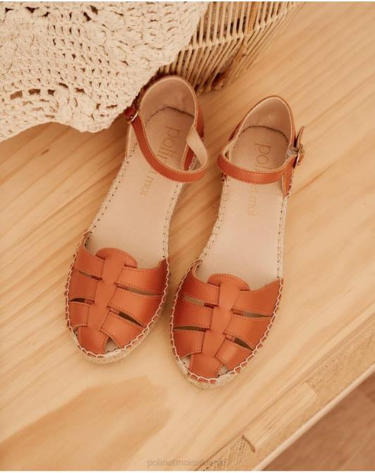 Espadryle Crabeater Anna skóraPolin et moi obuwie 0TTF494