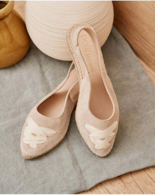 Espadryle Mallory Cross piasekPolin et moi obuwie 0TTF409