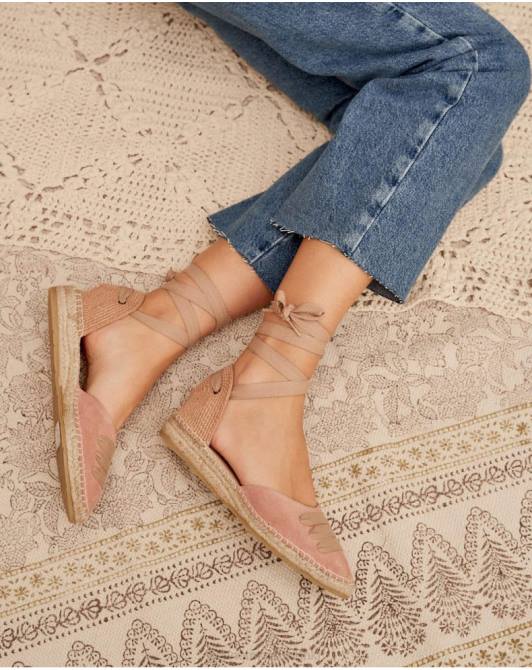 chłopski espadryl kruk RóżaPolin et moi obuwie 0TTF423