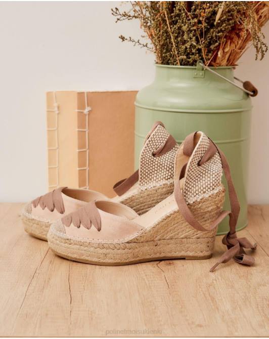 chłopskie espadryle groszowe nagiPolin et moi obuwie 0TTF498
