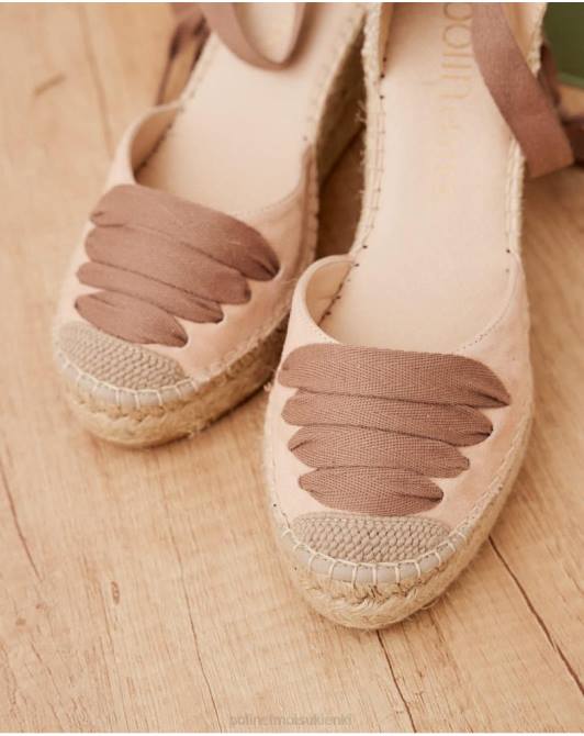 chłopskie espadryle groszowe nagiPolin et moi obuwie 0TTF498