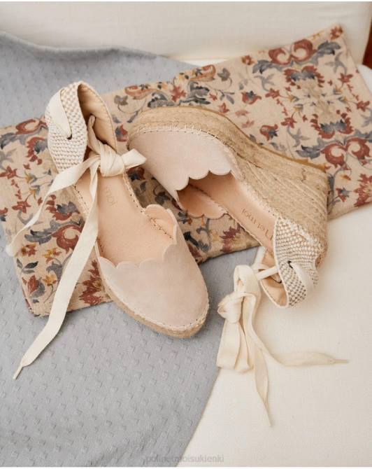 espadryle onda tula beżowy/kremowyPolin et moi obuwie 0TTF504