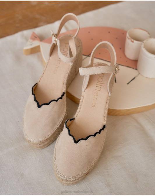 espadryle ondas Morgana surowyPolin et moi obuwie 0TTF417