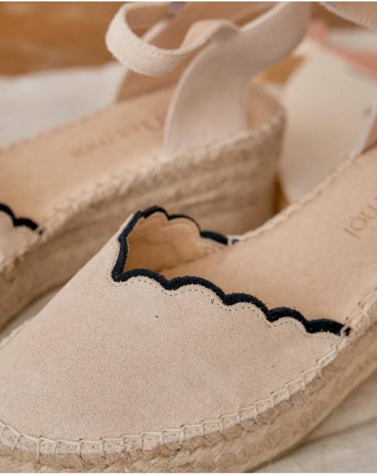 espadryle ondas Morgana surowyPolin et moi obuwie 0TTF417