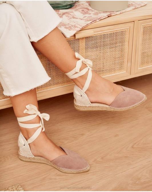 espadryle serce Evita lawendaPolin et moi obuwie 0TTF495