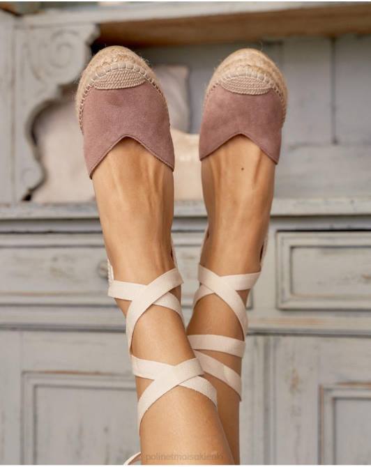 espadryle w kształcie serca Tori lawendaPolin et moi obuwie 0TTF431