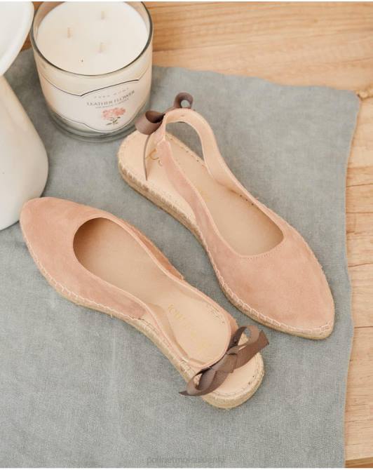 kokardka espadrylowa Natasza nagiPolin et moi obuwie 0TTF425