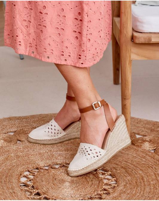 szydełkowe espadryle nowele surowyPolin et moi obuwie 0TTF483