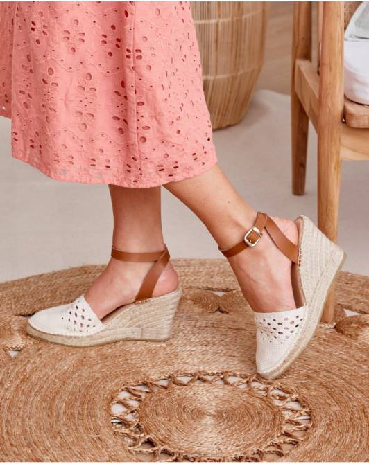 szydełkowe espadryle nowele surowyPolin et moi obuwie 0TTF483