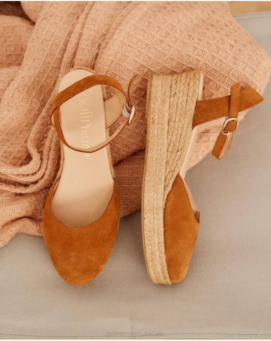 urocze okrągłe espadryle skóraPolin et moi obuwie 0TTF479