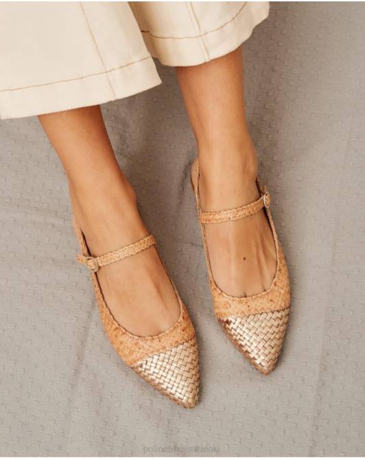 Mary Jane Punta Rigobertta beżowyPolin et moi obuwie 0TTF416