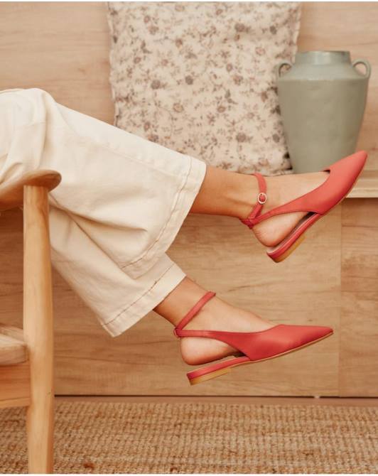 podcięte baleriny m.in brzoskwiniaPolin et moi obuwie 0TTF478