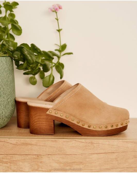 chodaki zamszowe fiorela wielbłądPolin et moi obuwie 0TTF470