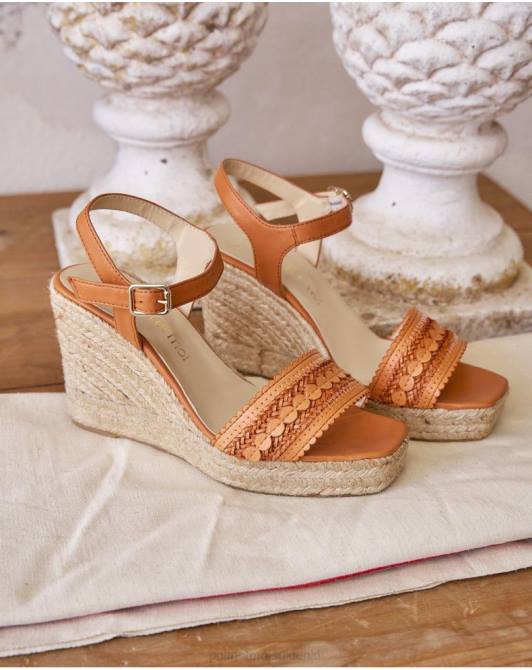 Elżbieta ze skóry sandałowej wielbłądPolin et moi obuwie 0TTF452