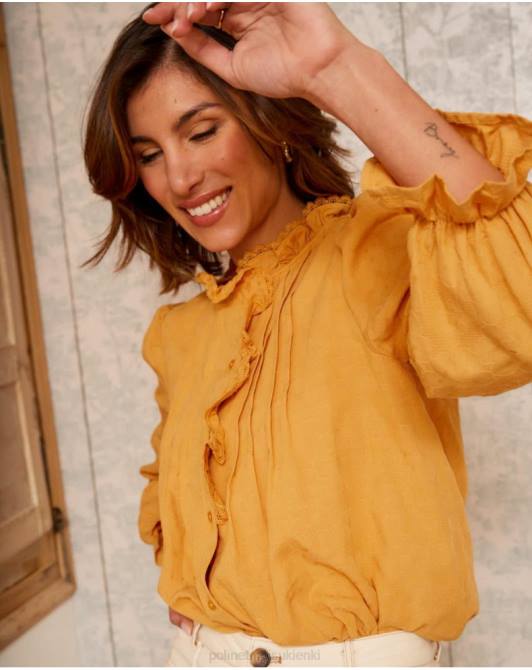 Koronkowa koszula Naia ochraPolin et moi odzież 0TTF222