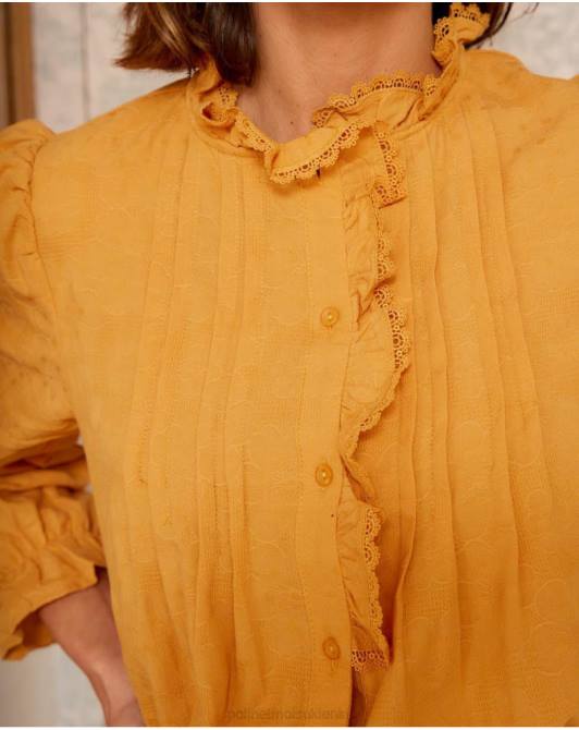 Koronkowa koszula Naia ochraPolin et moi odzież 0TTF222