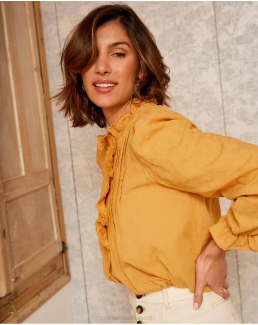 Koronkowa koszula Naia ochraPolin et moi odzież 0TTF222