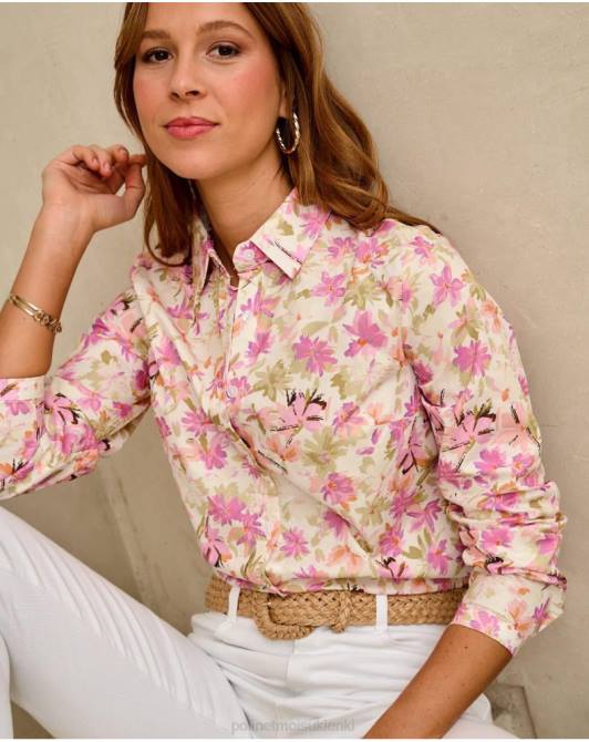Koszula w kwiaty Mariliny malwaPolin et moi odzież 0TTF201