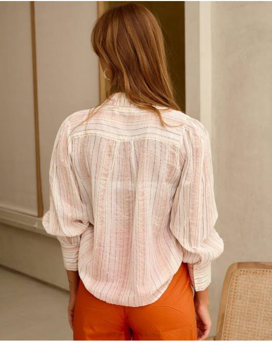 Odmowa koszuli w paski surowyPolin et moi odzież 0TTF178