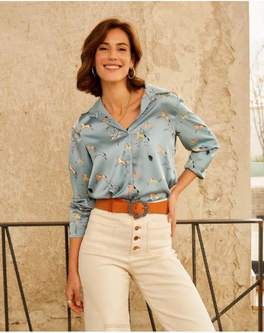 Vale koszuli konnej dżinsowaPolin et moi odzież 0TTF215