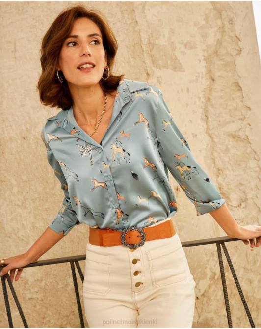 Vale koszuli konnej dżinsowaPolin et moi odzież 0TTF215