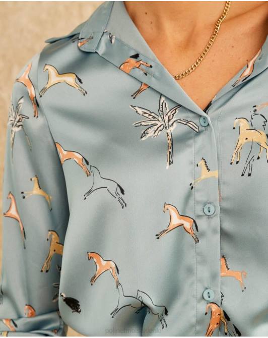 Vale koszuli konnej dżinsowaPolin et moi odzież 0TTF215