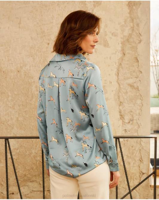 Vale koszuli konnej dżinsowaPolin et moi odzież 0TTF215