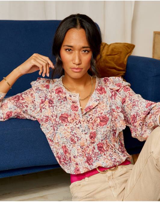 bluzka flores izabela malinaPolin et moi odzież 0TTF233