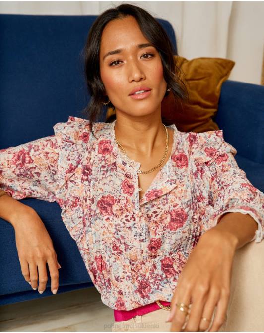 bluzka flores izabela malinaPolin et moi odzież 0TTF233