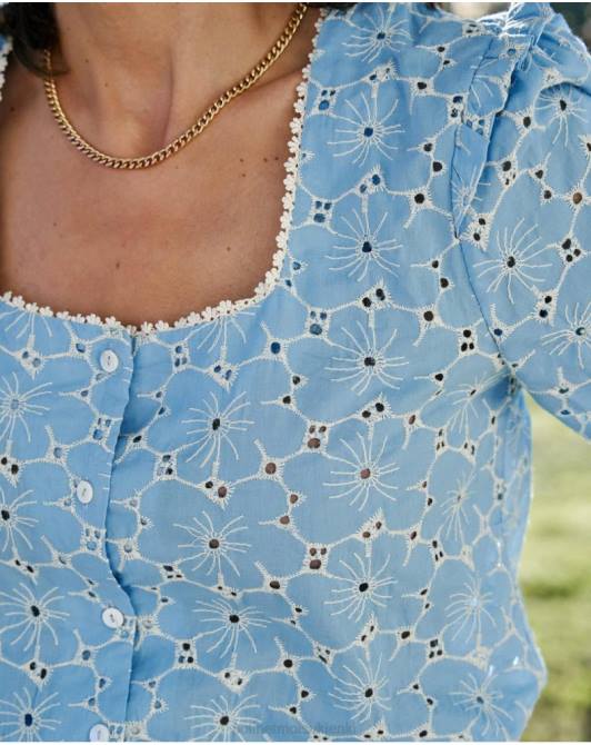 haftowana bluzka anat niebiańskiPolin et moi odzież 0TTF148