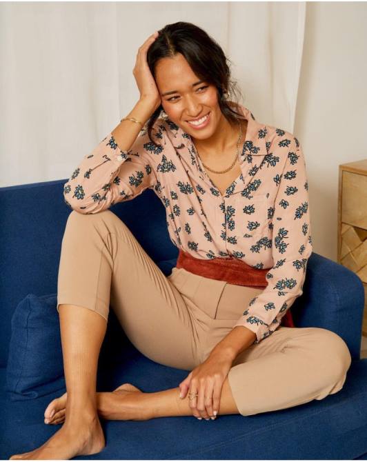 koszula Flor Margarita RóżaPolin et moi odzież 0TTF225