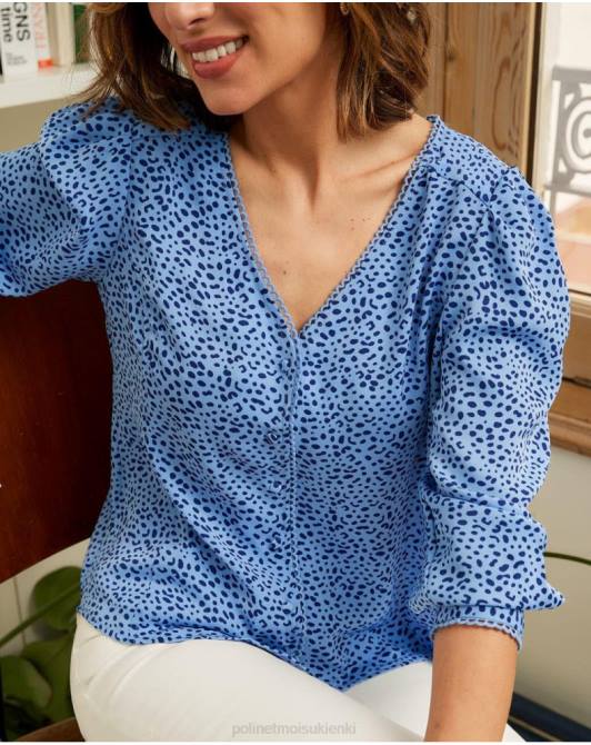 koszula Motas Meli klein niebieskiPolin et moi odzież 0TTF219