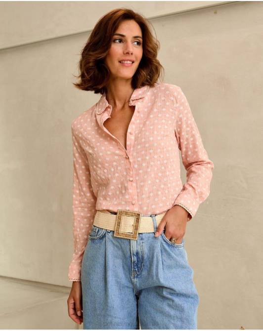 koszula hari w kropki RóżaPolin et moi odzież 0TTF203