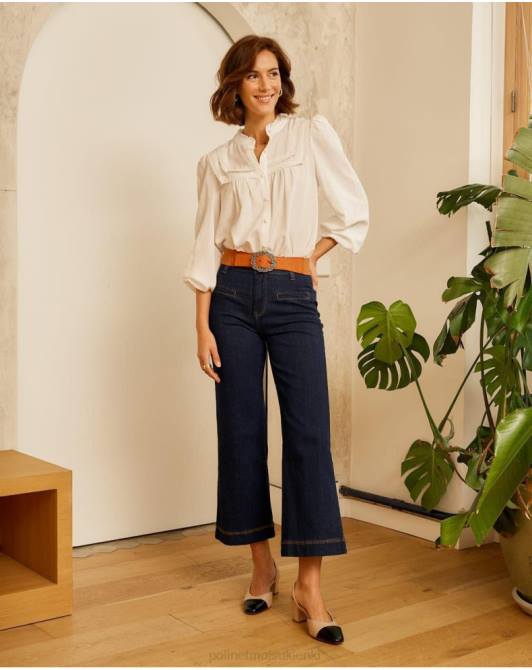 koszula marszczona hestia białyPolin et moi odzież 0TTF216