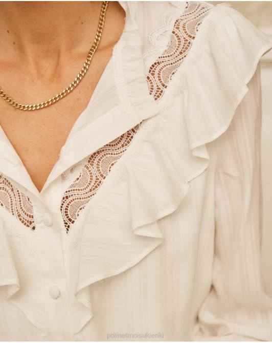 koszula potargana Lis białyPolin et moi odzież 0TTF223