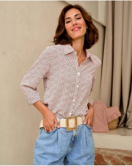 koszula z wiśni libijskiej surowyPolin et moi odzież 0TTF189