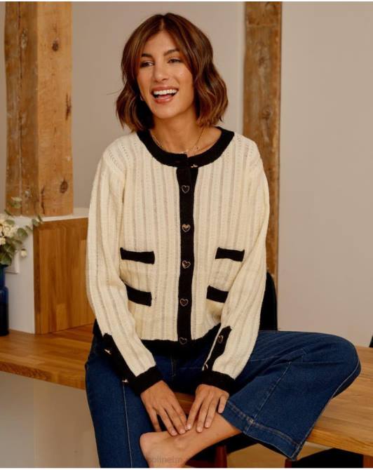 guziki kardiganu davinia surowyPolin et moi odzież 0TTF358