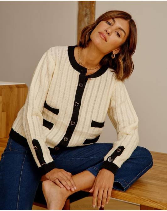 guziki kardiganu davinia surowyPolin et moi odzież 0TTF358