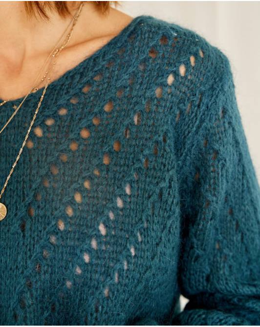 przeciągi swetra Hilaria zielony lasPolin et moi odzież 0TTF356