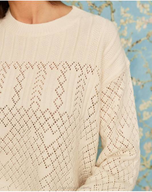 sweter Campana Eira surowyPolin et moi odzież 0TTF345