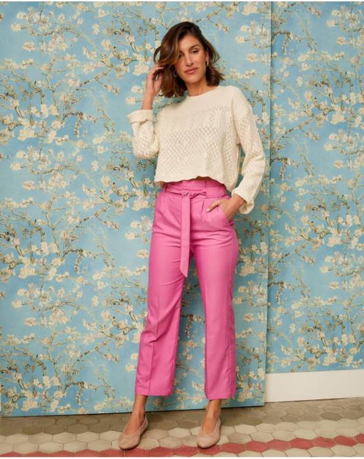 sweter Campana Eira surowyPolin et moi odzież 0TTF345