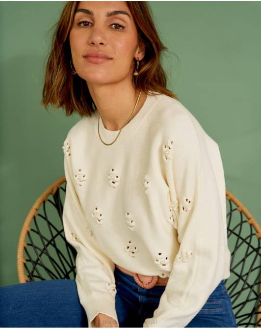 sweter tita perły surowyPolin et moi odzież 0TTF348