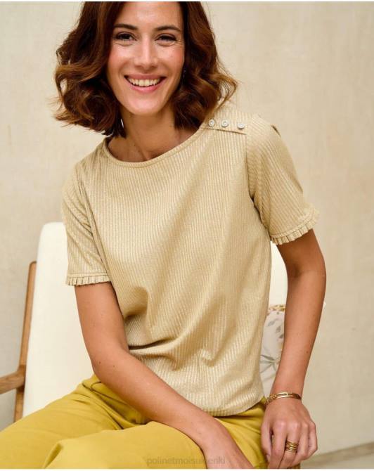 sweterek Simonne Knot złoto/platynaPolin et moi odzież 0TTF343